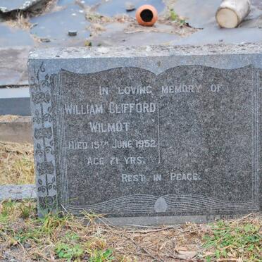 WILMOT William Clifford -1952