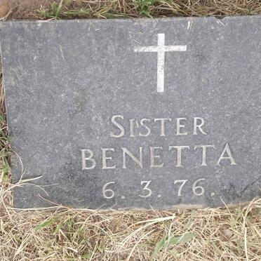 Sister Benetta -1976