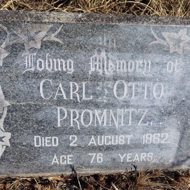 PROMNITZ Carl Otto -1962