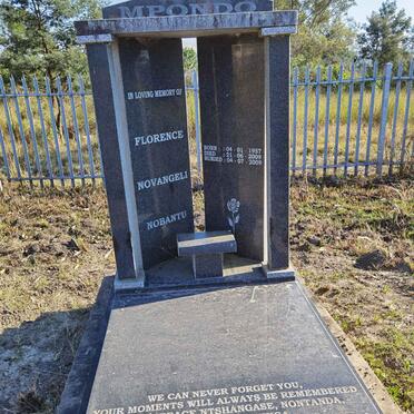 MPONDO Florence Novangeli Nobantu 1957-2009