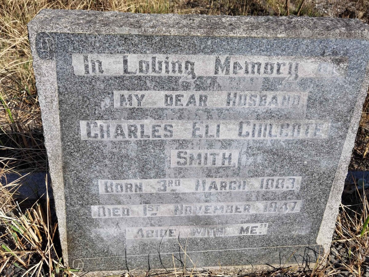 SMITH Charles Eli Chilcote 1883-1947