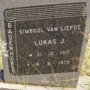 BADENHORST Lukas J. 1917-1975