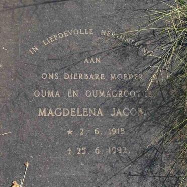 BOTHA Gideon Johannes 1912-1987 &amp; Magdalena Jacoba 1918-1992