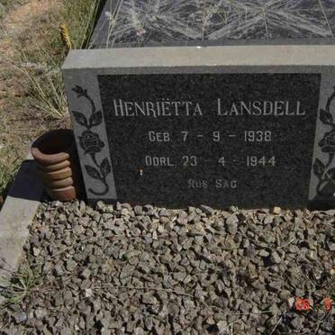 LANSDELL Henrietta 1938-1944
