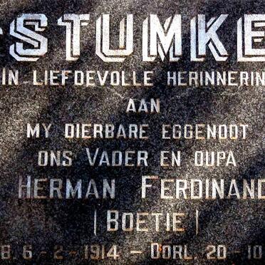 STUMKE Herman Ferdinand 1914-1961