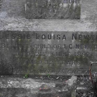 NEWTON Jessie Louisa -1897