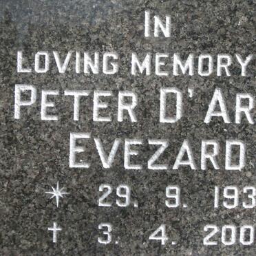 EVEZARD Peter D'Arcy 1933-2003