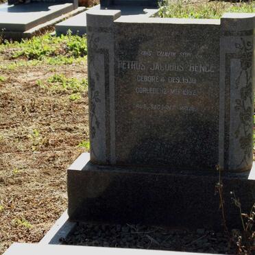 BENCE Petrus Jacobus 1930-1952
