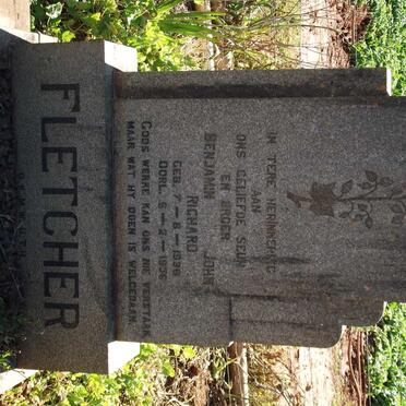 FLETCHER Benjamin John Richard 1936-1958