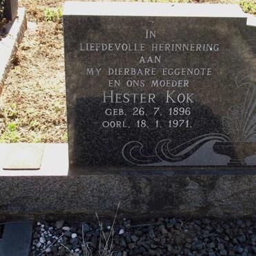 KOK Hester 1896-1971