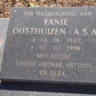OOSTHUIZEN A.S.A. 1943-1998