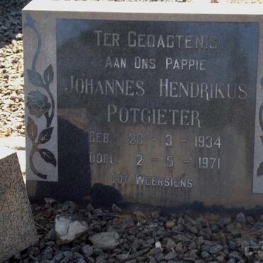 POTGIETER Johannes Hendrikus 1934-1971
