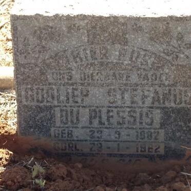 PLESSIS Godliep Stephanus, du 1882-1962