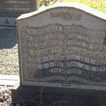 ? Willem Jacobus 1880-1971 &amp; Elizabeth 1895-1962