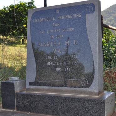 Eastern Cape, HANKEY district, Kleinrivier, Klein Rivier 158_1, Weltevrede farm cemetery