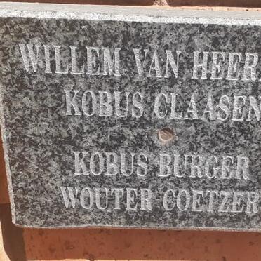 HEERDEN Willem, van :: CLAASEN Kobus