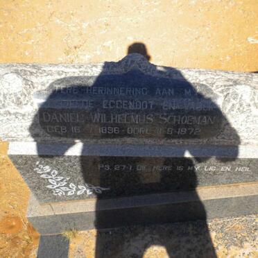 ENGELBRECHT Daniel Wilhelmus Schoeman 1896-1972 &amp; Elizabeth Johanna 1907-1978