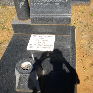 HEERDEN Willem Frederik, van 1937-1958