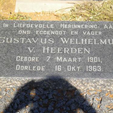 HEERDEN Gustavus Welhelmus, van 1901-1963 &amp; Maria Petronella BOTHA 1902-1972