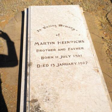 HEINRICHS Martin 1861-1927