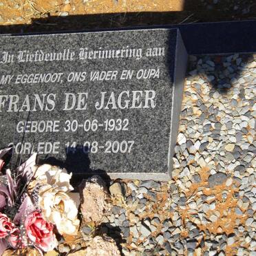 JAGER Frans, de 1932-2007