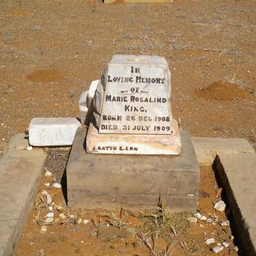 KING Marie Rosalind 1908-1909