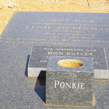 OPPERMAN Lenie 1918-1943 :: BUTLER Mien nee OPPERMAN 1925-1993