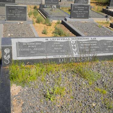 PLESSIS Casparus Johannes, du 1891-1970 &amp; Maria Jacoba CILLIE 1886-1967