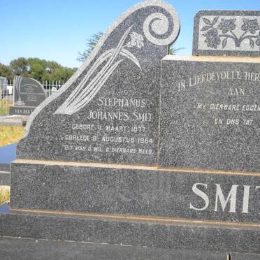 SMIT Stephanus Johannes 1877-1954 &amp; Catharina Maria JORDAAN 1891-1970