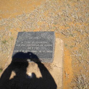 WET Hettie, de 1931-1936