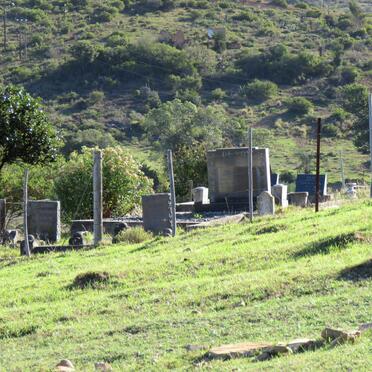 Eastern Cape, HUMANSDORP district, Kareedouw, Melkhoutekraal 254, farm cemetery
