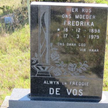 VOS Fredrika, de 1898-1979