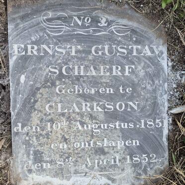 SCHAERF Ernst Gustav 1851-1852