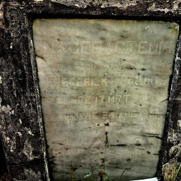 LOUIS Frederick T. 1919-1937