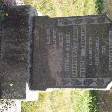 NIEKERK Anthonie Michael Ferreira, van 1871-1957