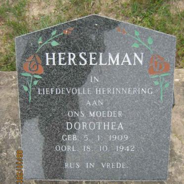 HERSELMAN Dorothea 1909-1942