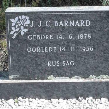 BARNARD J.J.C. 1878-1956