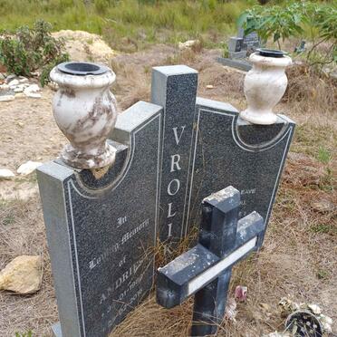 VROLIK Andries 1980-2016