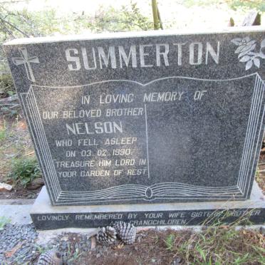 SUMMERTON Nelson -1990