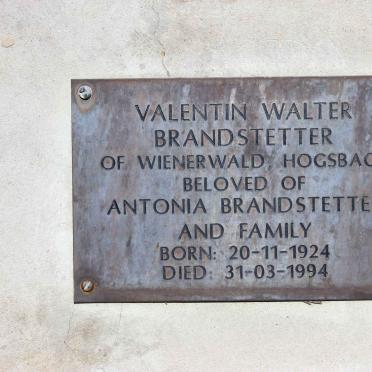 BRANDSTETTER Valentin Walter 1924-1994