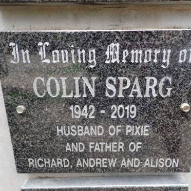 SPARG Colin 1942-2019