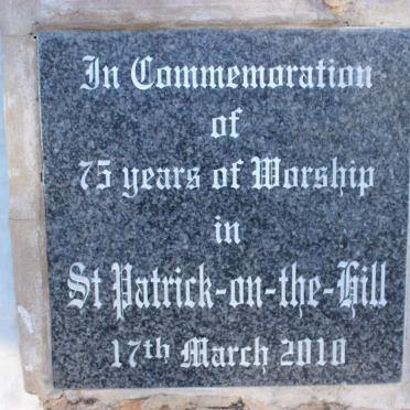 5. Commemoration St. Patrick-on-the-Hill