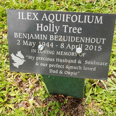 BEZUIDENHOUT Benjamin 1944-2015