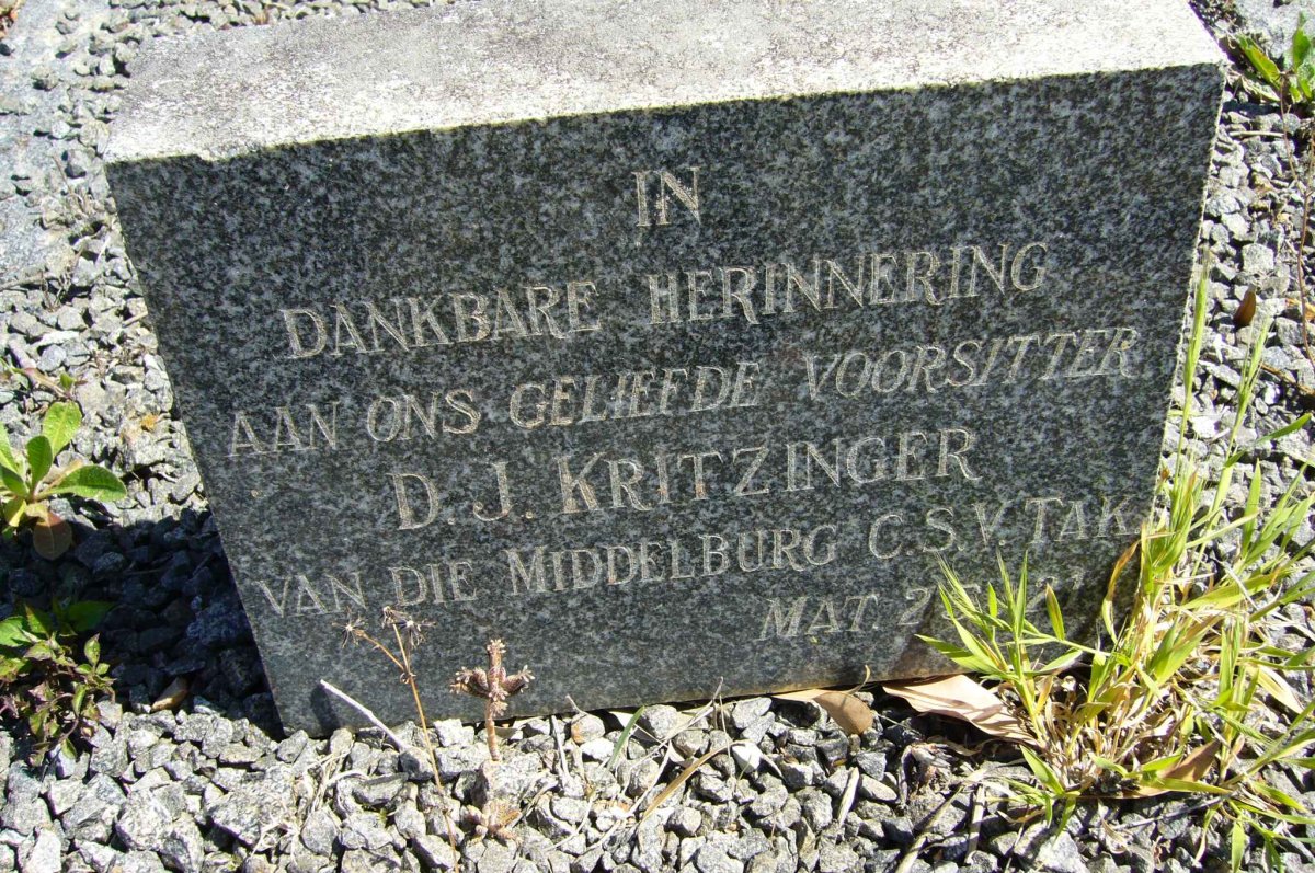 KRITZINGER D.J.