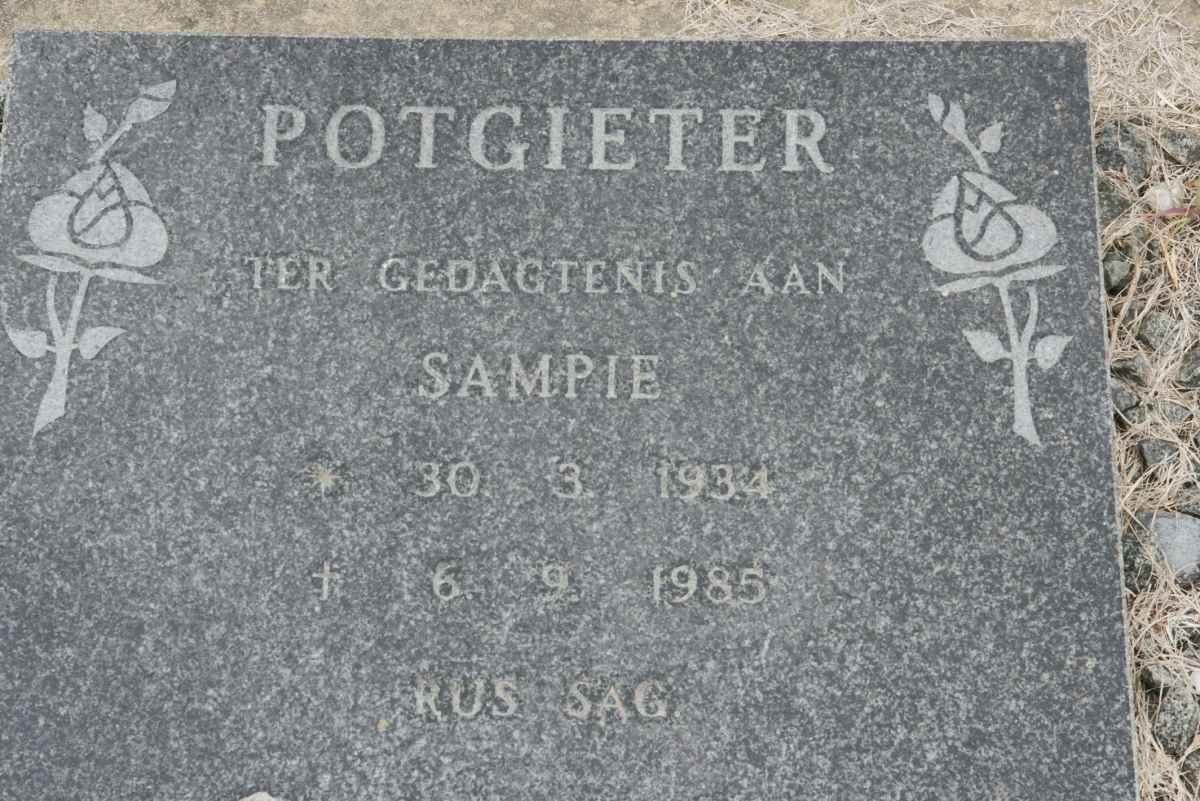 POTGIETER Sampie 1934-1985