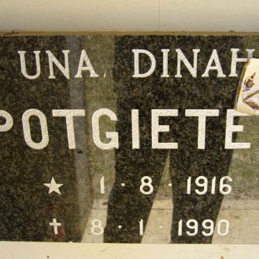 POTGIETER Una Dinah 1916-1990