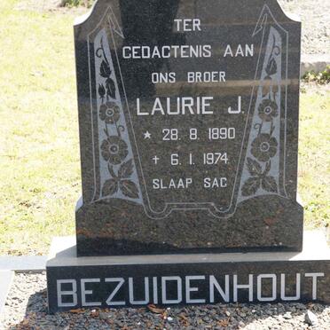 BEZUIDENHOUT Laurie J. 1890-1974