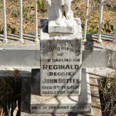 BOTTEN Reginald John -1934