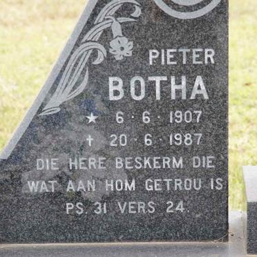 BOTHA Pieter 1907-1987 