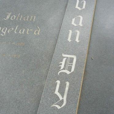 DYK Johan Engelard, van 1922-1991